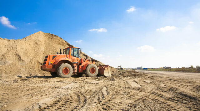 Construction Front Loader