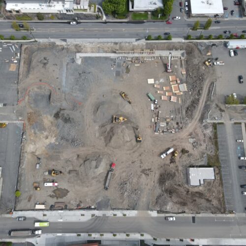 Downtown Spokane Stadium Construction Project