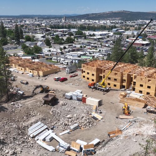 Housing Development Rock Blasting
